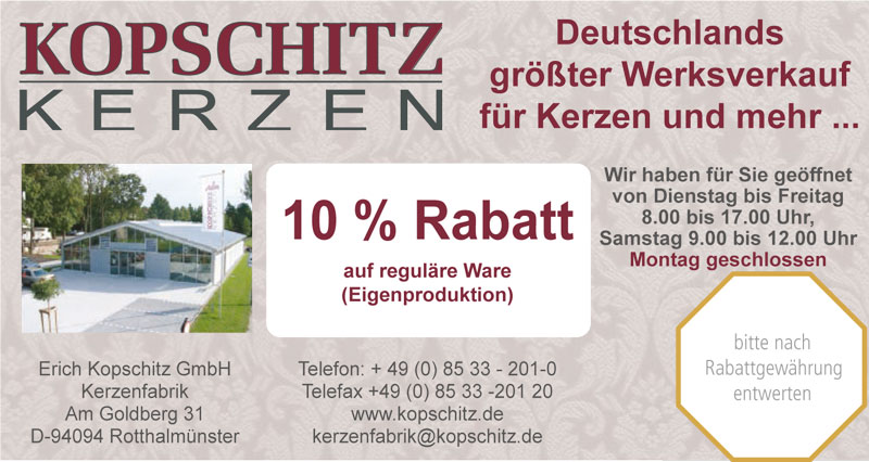 2022 kopschitz kerzen