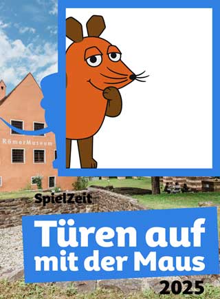 DieMaus Tueren auf mit der Maus SpielZeit Roemermuseum