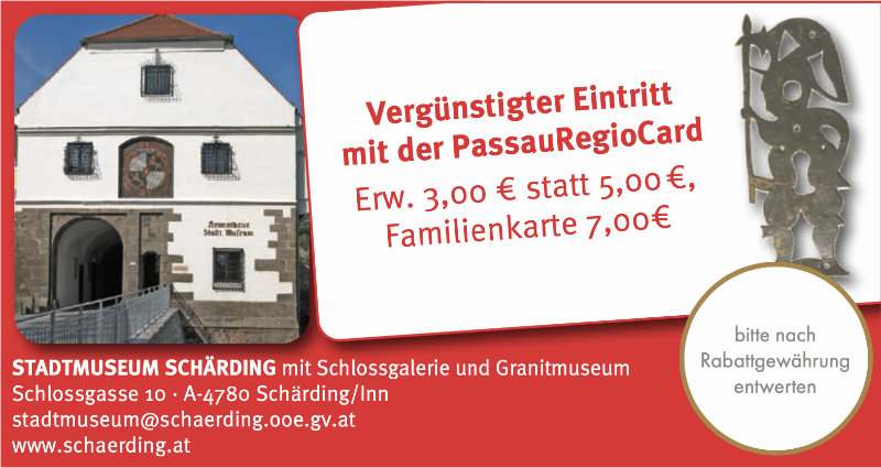 stadtmuseum schaerding bonus