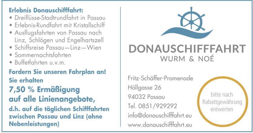 donauschifffahrt bonus